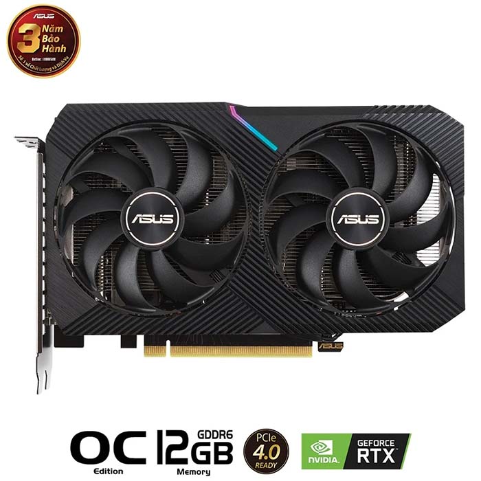 TNC Store Card Màn Hình Asus Dual Geforce RTX 3060 O12G V2